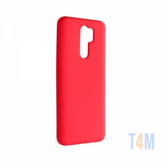 Silicone Case for Xiaomi Redmi 9 Red